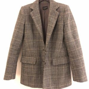 Club Monaco Classic Houndstooth Blazer